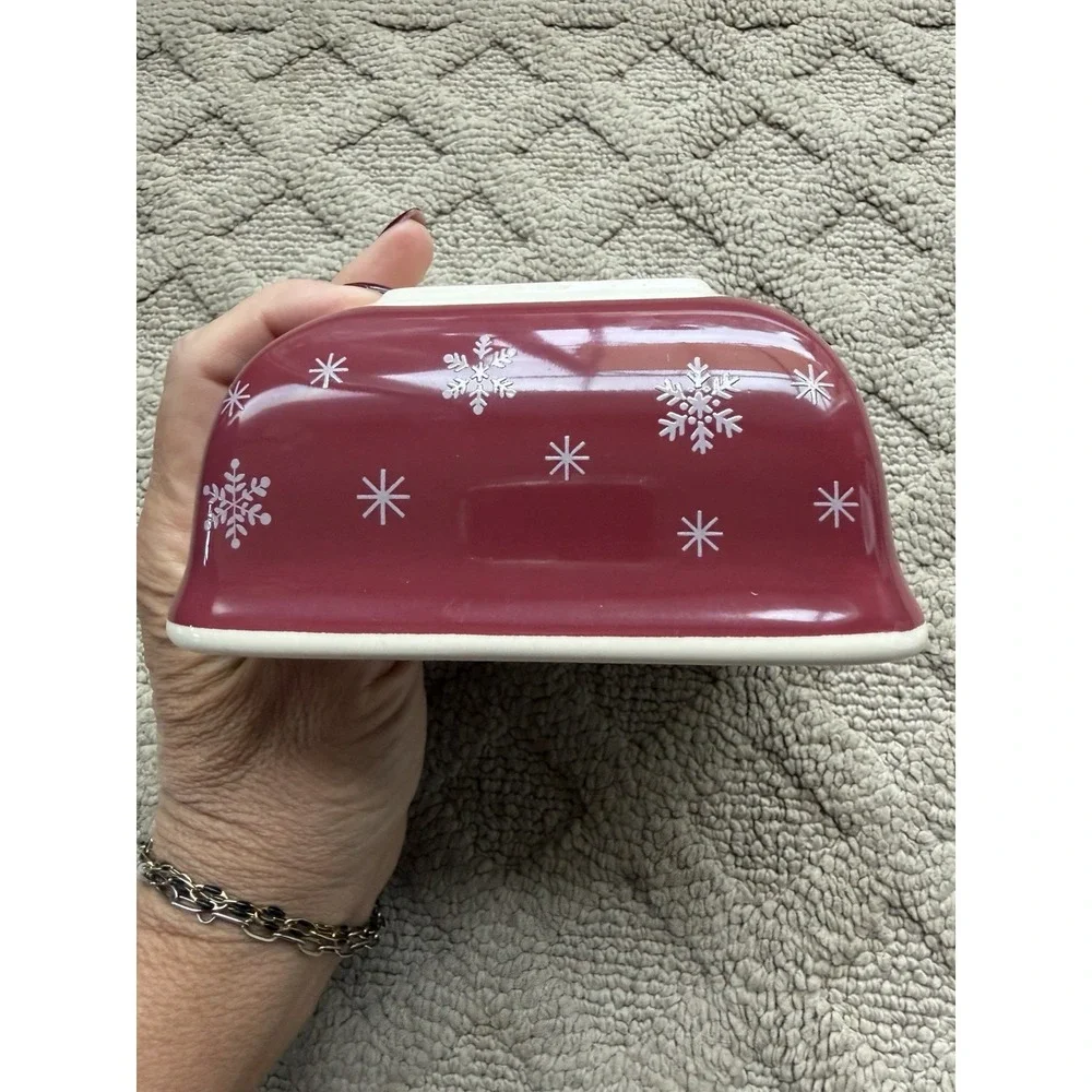 Longaberger All The Trimmings Candy Dish Christmas Themed